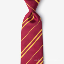Handmade 100% Silk Woven Stripe Neck High Quality Tie